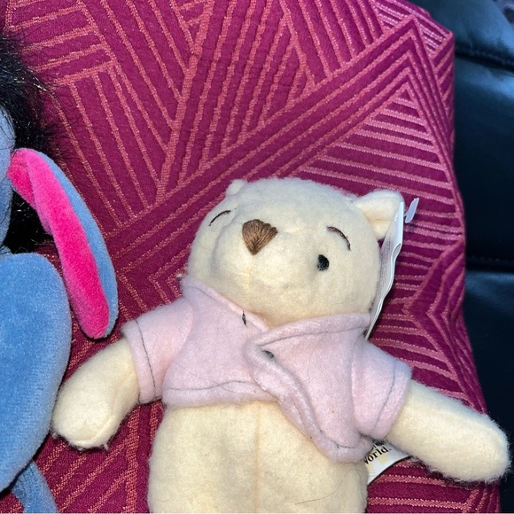 Winnie the Pooh eeyore plush lot Disney 5” - Picture 4 of 6